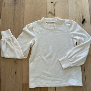 Madewell cream sweater.